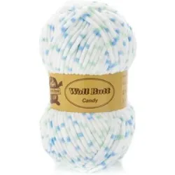 Woll Butt Candy - Chenillegarn, mint color