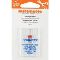 buttinette Zwillingsnadel 