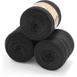 buttinette Textilgarn, schwarz, 750 g