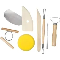 Töpferwerkzeug-Set, 8-teilig