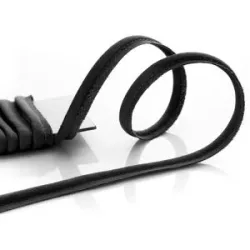 buttinette Baumwoll-Paspelband, schwarz, 4 mm Ø, 5 m