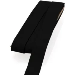 buttinette Ripsband, schwarz, Breite: 15 mm, Länge: 5 m