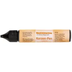 buttinette Kerzen-Pen, schwarz, 30 ml