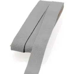 buttinette Ripsband, grau, Breite: 15 mm, Länge: 5 m
