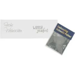 Embossing Pulver silber, 10 g