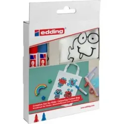 edding Kinder-Baumwollbeutel-Set 