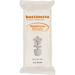 buttinette Modelliermasse, weiß, 1 kg
