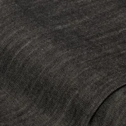 Stretch-Jeansstoff/Denim, schwarz meliert