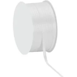 Satinband, weiß, 3 mm, 50 m