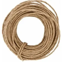 Papierdraht, natur, 15 m