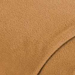 Fleecestoff, camel