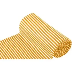 Ringelbündchen, ocker/creme