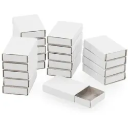 Pappschächtelchen, weiß, 5,2 x 3,6 x 1,5 cm, 20 Stück