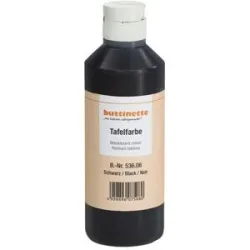 buttinette Tafelfarbe, schwarz, 250 ml