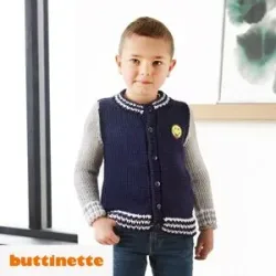 Strickanleitung ? Collegejacke aus Woll Butt Lisa