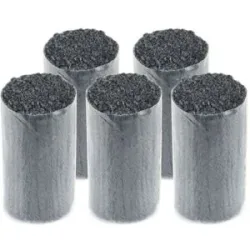 buttinette Acryl-Knüpfgarn, anthrazit, 1.000 Fäden
