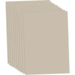 Tonzeichenpapier, taupe, 50 x 70 cm, 10 Blatt