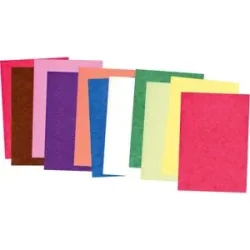 buttinette Transparentpapier, bunt, A4, 20 Blatt