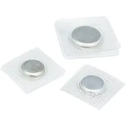 buttinette Magnet-Verschlüsse zum Einnähen, Größe: 15 + 19 mm Ø, Inhalt: 3 Stück