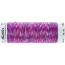 Mettler Poly Sheen Multi, Stärke: 40, 200m-Spule, beere color