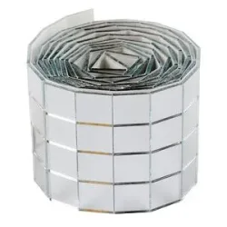 folia Spiegelstein-Rolle, 10 x 10 mm, 2x 1 m