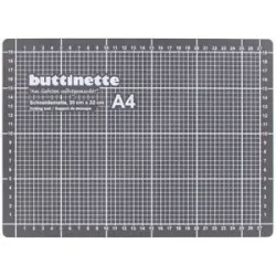 buttinette Schneidematte, 30 x 22 cm, grau