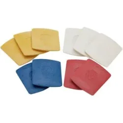 buttinette Schneiderkreide, Größe: 4 x 3,5 cm, Inhalt: 10 Stück