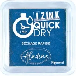 IZINK Stempelkissen, blau, 5,1 x 5,1 cm