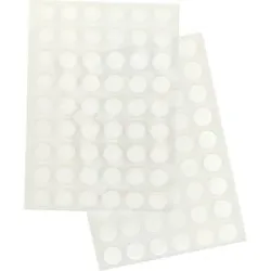 buttinette Klettverschlusspunkte, selbstklebend, 12 mm Ø, 54 Paar