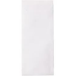 Mini-Papiertüten, weiß, 5,3 x 11,5 cm, 50 Stück