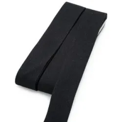 buttinette Nahtband, schwarz, Breite: 2 cm, 5 m