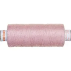 buttinette Universal-Nähgarn, Stärke: 100, 500m-Spule, vintage rosa