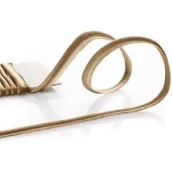 buttinette Baumwoll-Paspelband, beige, 4 mm Ø, 5 m