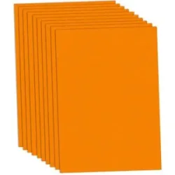 Fotokarton, orange, 50 x 70 cm, 10 Blatt