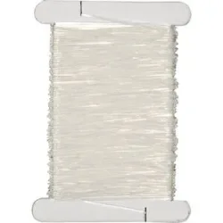 Elastikfaden, transparent, 0,8 mm, 10 m
