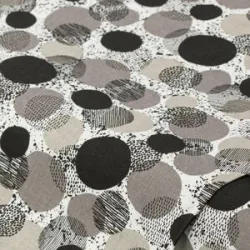 Baumwollstoff Kreise Dots 