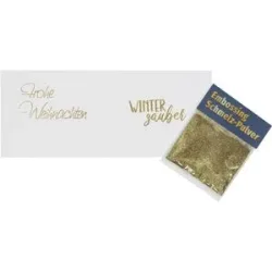 Embossing Pulver gold-glitzer, 10 g