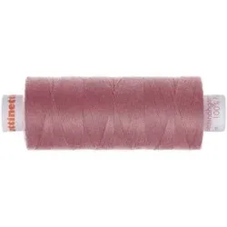 buttinette Universal-Nähgarn, Stärke: 100, 500m-Spule, mauve