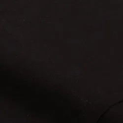 Bio-Baumwoll-Jersey mit Elasthan, schwarz