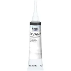Konturenfarbe für Seide, schwarz, 20 ml