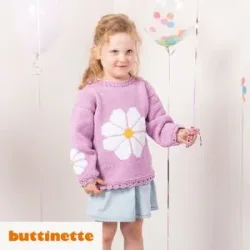 Strickanleitung - Mädchenpullover aus Woll Butt Lisa
