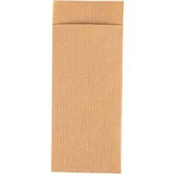 Mini-Papiertüten, braun, 5,3 x 11,5 cm, 50 Stück