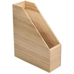 Stehsammler aus Holz, 25 x 9 x 30 cm
