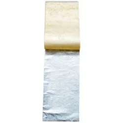 Blattmetall silber, 14 x 7 cm, 25 Blatt
