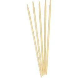 buttinette Strumpfstricknadeln, Bambus, 24 cm