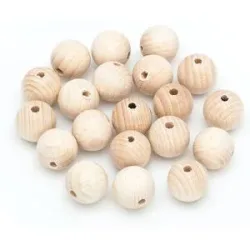 Holzkugeln, 20 mm Ø, 20 Stück