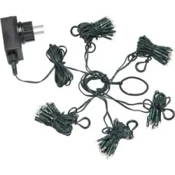LED-Weihnachtsbaum-Lichterkette, 400 Birnchen, mit Dimmer und Timer, für Bäume bis 1,50 m