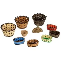 Körbe-Sortiment, 5?12 cm, 10 Stück