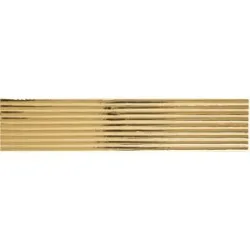 Verzierwachsstreifen gold, 22 cm, 9 Stück
