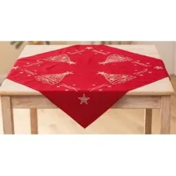 Stickmitteldecke 